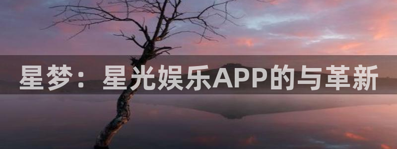 长运娱乐平台官网入口：星梦：星光娱乐APP的与革新
